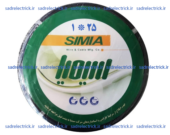 سیم 25 * 1 سیمیا 100متر