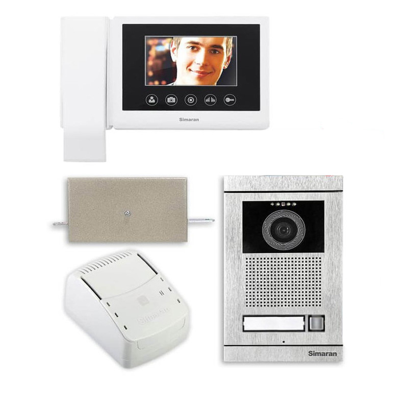 دربازکن تصویری سیماران مدل hs43m100v1f