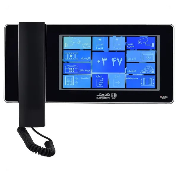 دربازکن تصویری لمسی الکتروپیک مدل 1195/996Blackx1