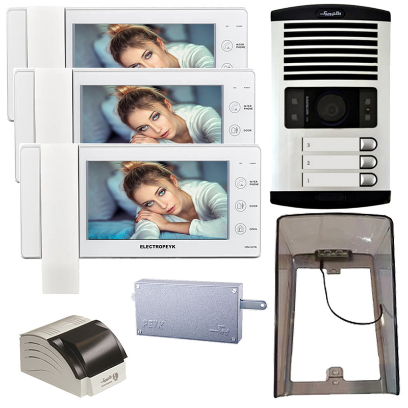 دربازکن تصویری الکتروپیک مدل FD/1086/3/1294/White