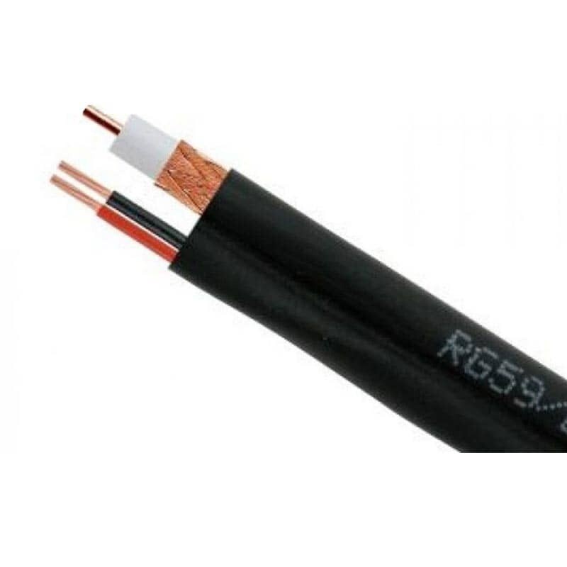 کابل RG59 ترکیبی زیمنس مدل RG+2Cمدل305متر