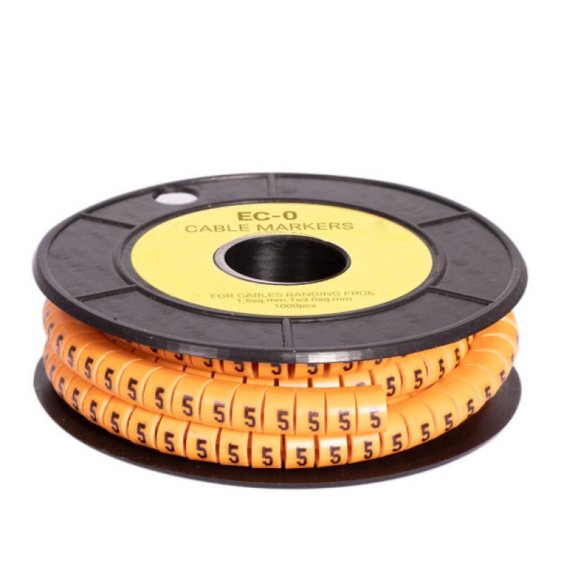 شماره سیم مدل EC-0-5 بسته 1000 عددی