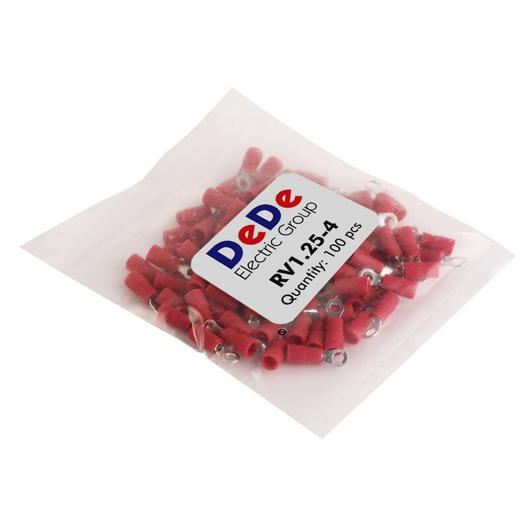 سرسیم ده ده الکتریک گروپ مدل RV1.25-4 بسته 100 عددی