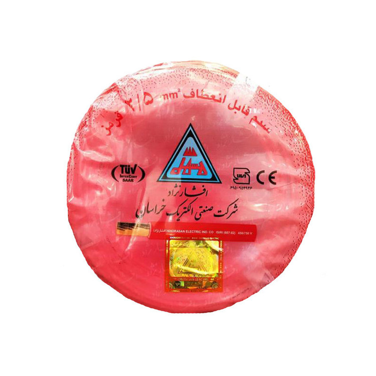 سیم برق افشان 1 در 2.5 خراسان افشار نژاد مدل R25