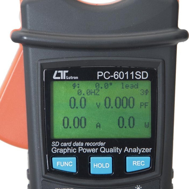 پاورآنالایزر کلمپی تکفاز و سه فاز لوترون مدل PC-6011SD