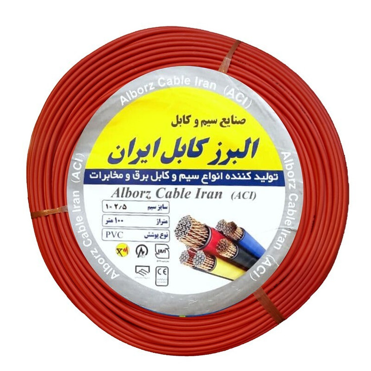سیم برق 1 در 2.5 افشان