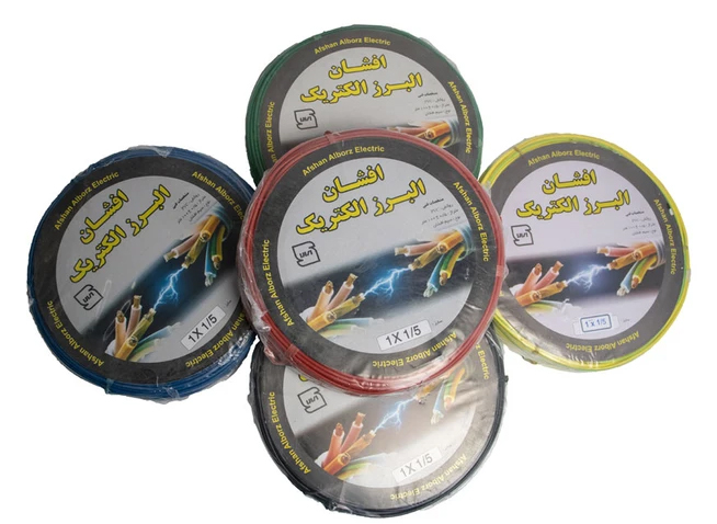 سیم برق افشان 1 در 1.5 برند افشان البرز الکتریک