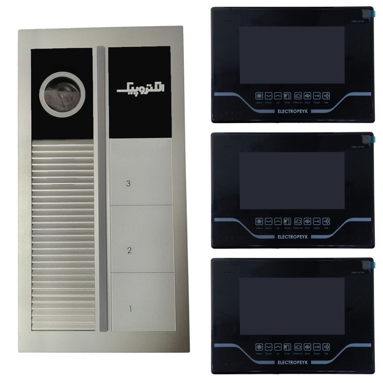 دربازکن تصویری الکتروپیک مدل 1090 کد 1059 مجموعه 4 عددی